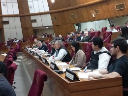 Representantes de la Asociación de Geólogos del Paraguay participaron en la reunión Conjunta para analizar proyecto de Ley para la creación del Ministerio de Energía, Minas e Hidrocarburos.